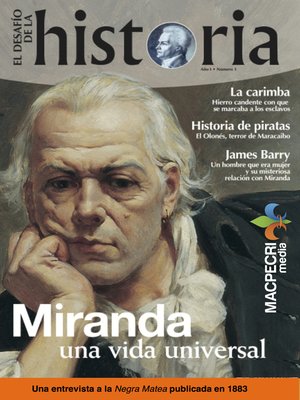 cover image of Miranda, una vida universal. (El Desafío de la Historia, Volume 1)